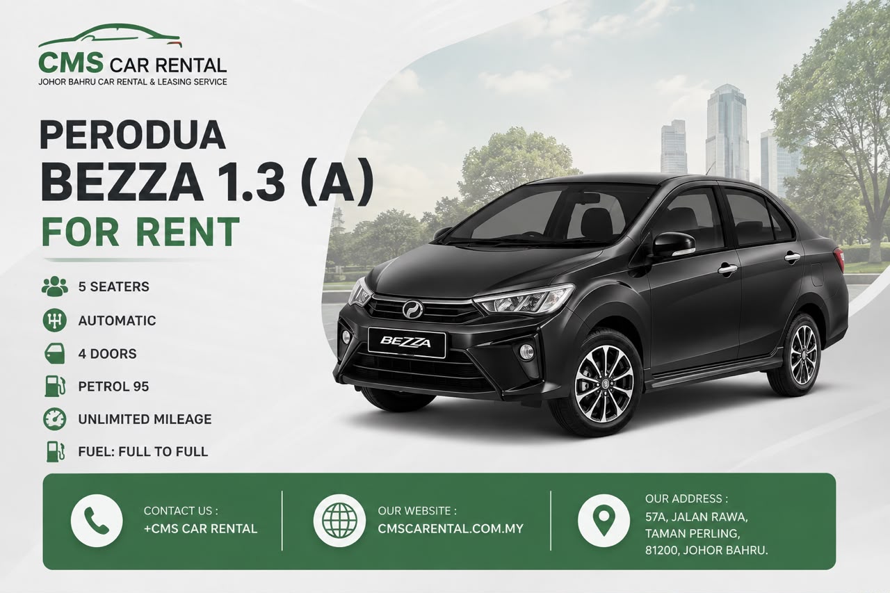 Perodua Bezza 1.3 (A) (5seaters)