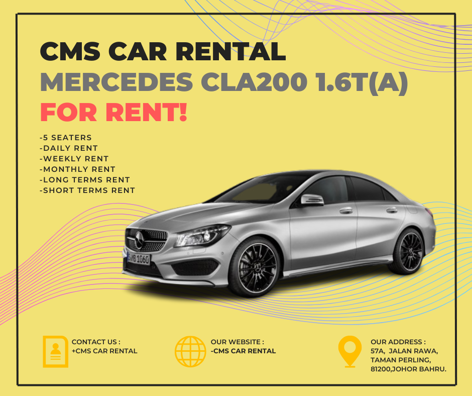 Mercedes CLA 200 1.6T (AMG) (5seaters)