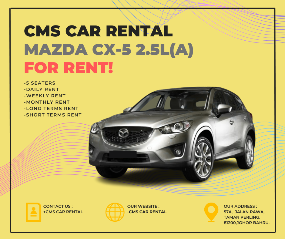 Mazda CX-5 (1st Gen) 2.5(A) (5seaters)