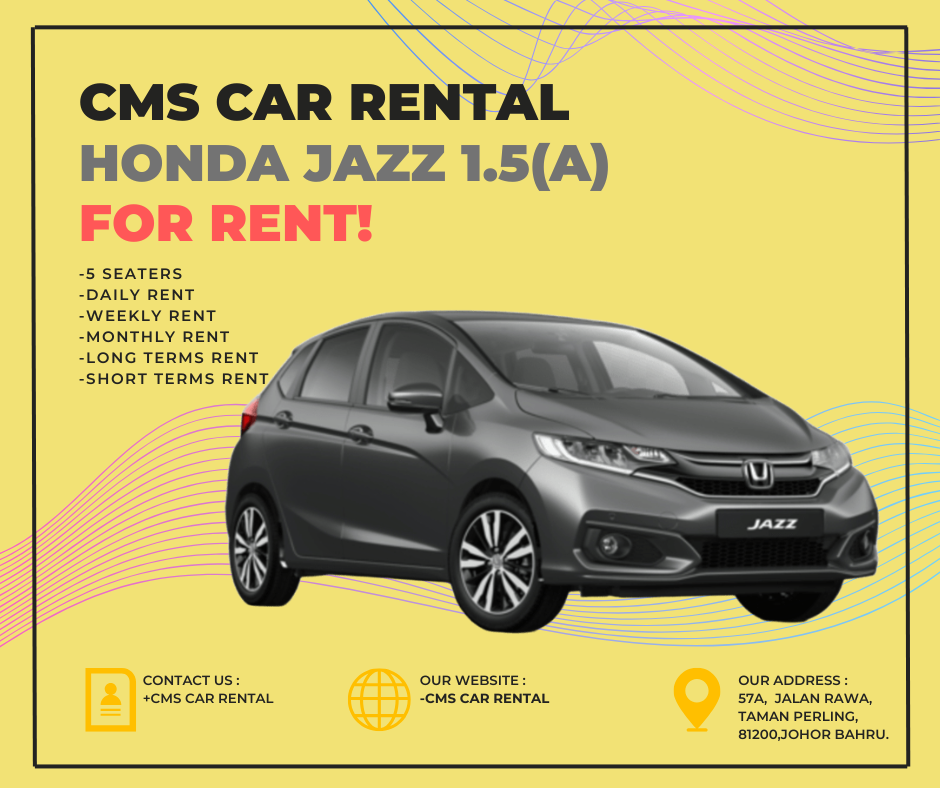 Honda Jazz (3rd Gen) 1.5(A) (5seaters)