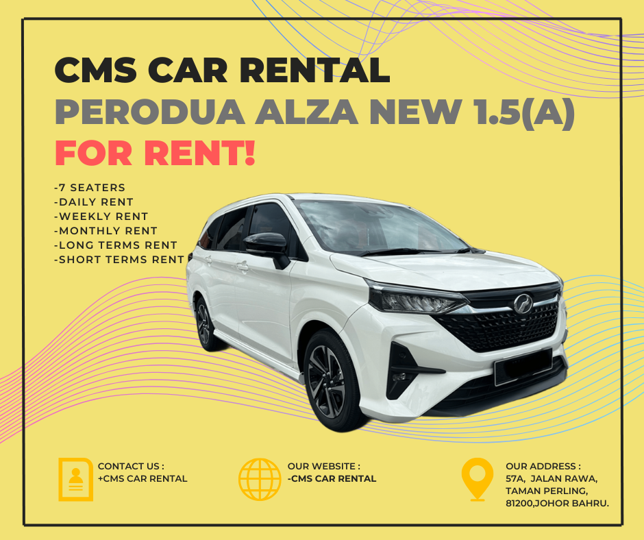Perodua Alza (2nd Gen) 1.5(A) (7seaters)