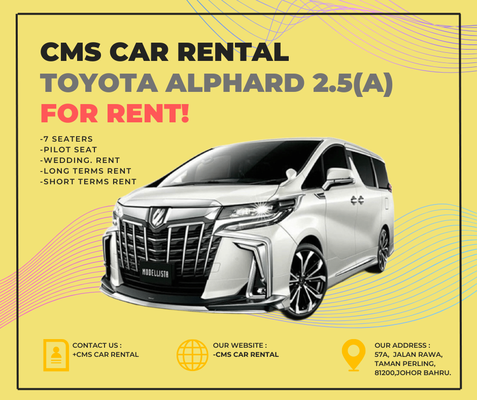 Toyota Alphard (3rd Gen) 2.5(A) (7seaters)