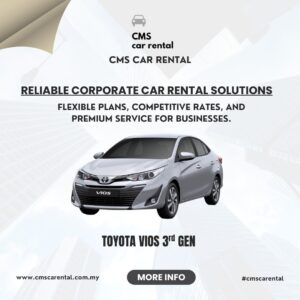 toyota vios 3rd gen monthly rental
