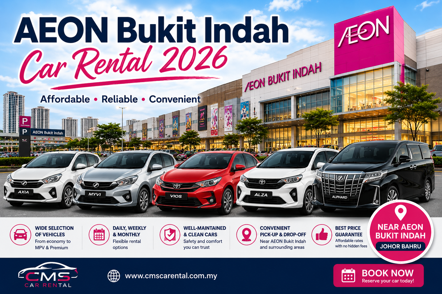 AEON Bukit Indah Car Rental