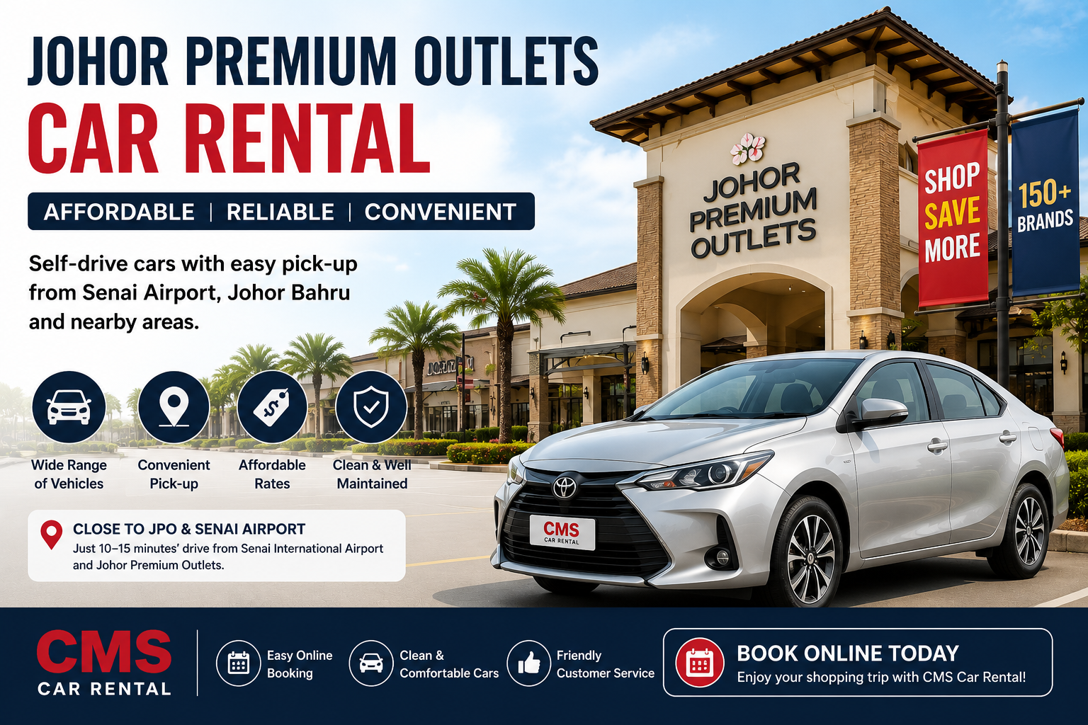 Johor Premium Outlets Car Rental