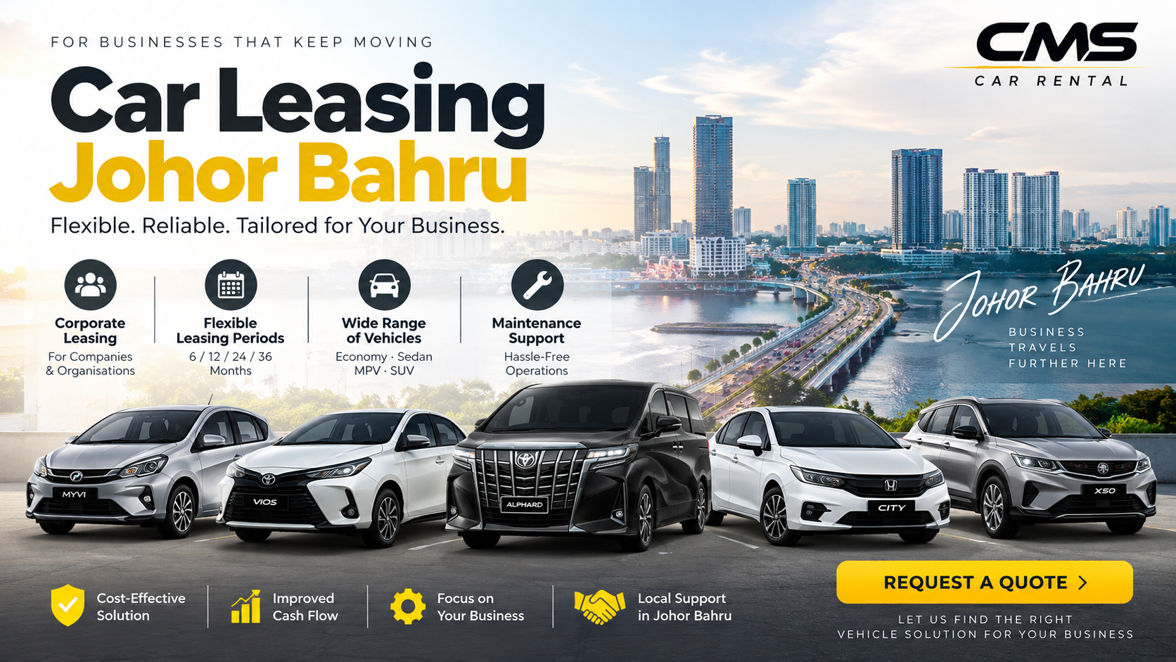 Corporate Car Leasing Johor Bahru
